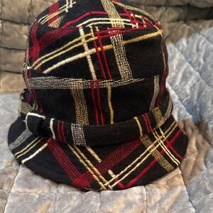 Burberry By Philip Treacy Check Bucket Hat